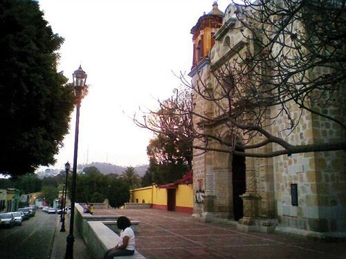Antigua Curtiduria Hotel Oaxaca Eksteriør billede